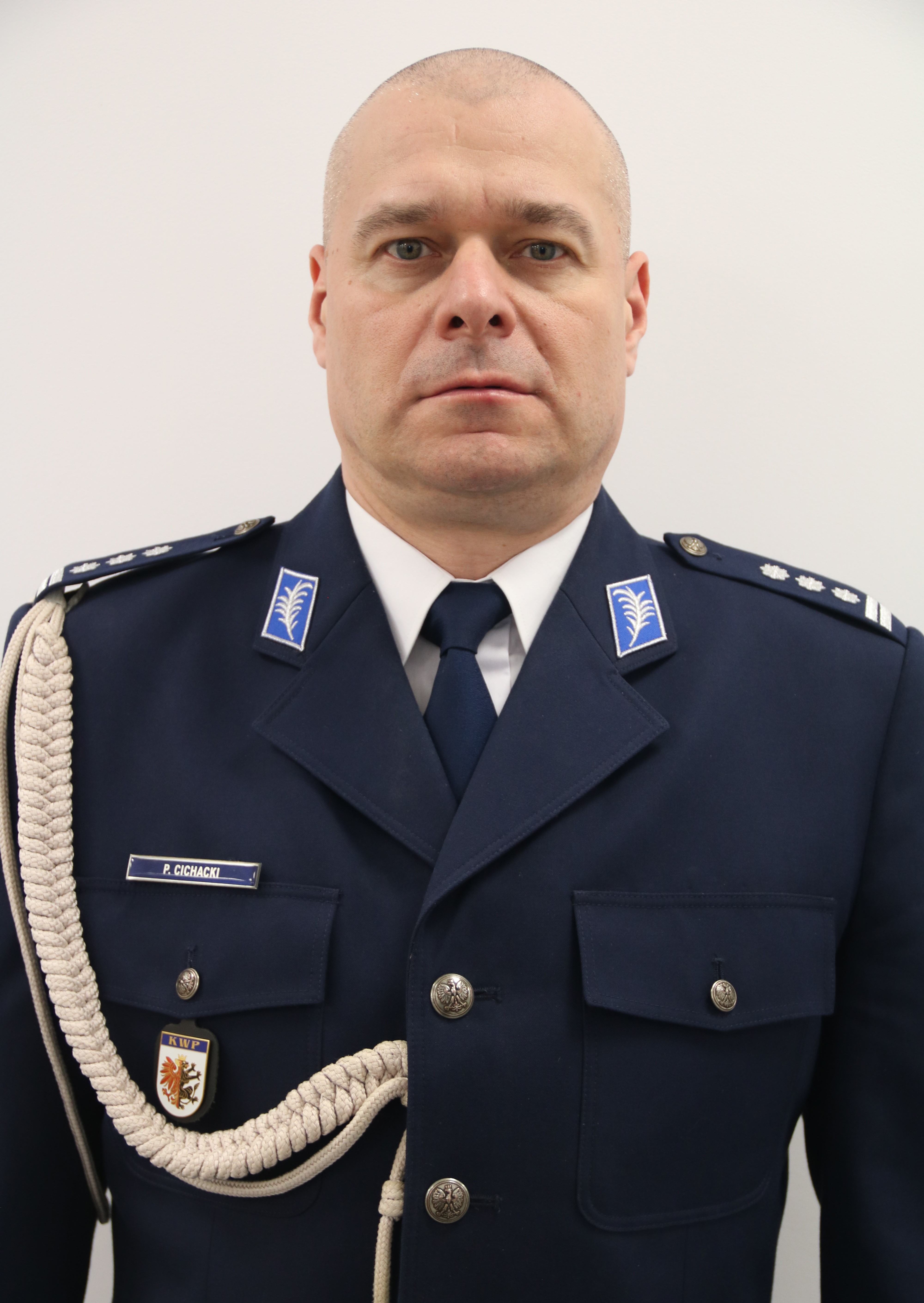fotografia Komendanta Powiatowego Policji w Rypinie